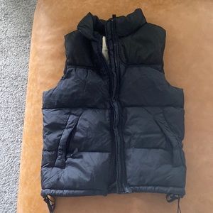 Denim & Supply Ralph Lauren , black puffer coat vest , small